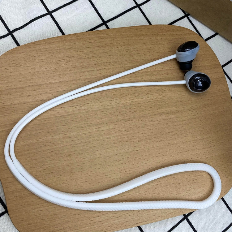 2 PCS Bluetooth Earphone Silicone Anti-Lost Cord For Samsung Glaxy Buds Pro(White) - Anti-lost & Holder by PMC TechLife | Online Shopping South Africa | PMC TechLife