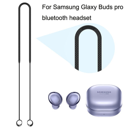 2 PCS Bluetooth Earphone Silicone Anti-Lost Cord For Samsung Glaxy Buds Pro(Blue) - Anti-lost & Holder by PMC Jewellery | Online Shopping South Africa | PMC Jewellery