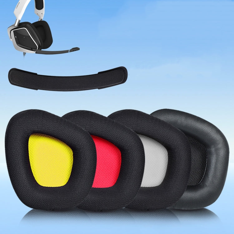 2 PCS Replacement Earpads for Corsair Void Pro Elite,Style: Black Protein Leather - Earmuff & Pad by PMC TechLife | Online Shopping South Africa | PMC TechLife