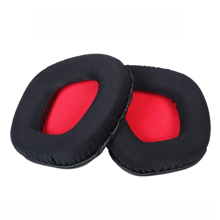 2 PCS Replacement Earpads for Corsair Void Pro Elite,Style: Red Bottom Grid - Earmuff & Pad by PMC Jewellery | Online Shopping South Africa | PMC Jewellery