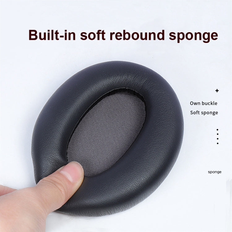 2 PCS Headset Earmuffs Sponge Cover for Edifier W820nb,Style: Gray Head Beam - Earmuff & Pad by PMC TechLife | Online Shopping South Africa | PMC TechLife