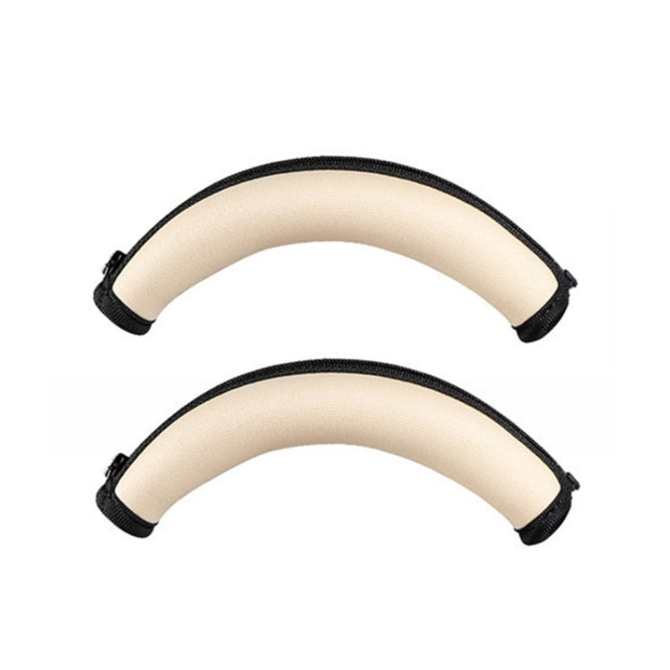 2 PCS Headset Earmuffs Sponge Cover for Edifier W820nb,Style: Champagne Head Beam - Earmuff & Pad by PMC TechLife | Online Shopping South Africa | PMC TechLife