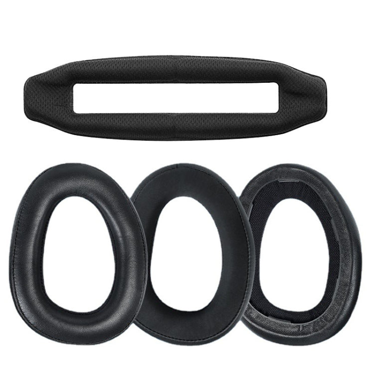 2 PCS Earmuff Head Beam For Sennheiser GSP600 GSP500 GSP670,Style: Mesh Cloth - Earmuff & Pad by PMC TechLife | Online Shopping South Africa | PMC TechLife