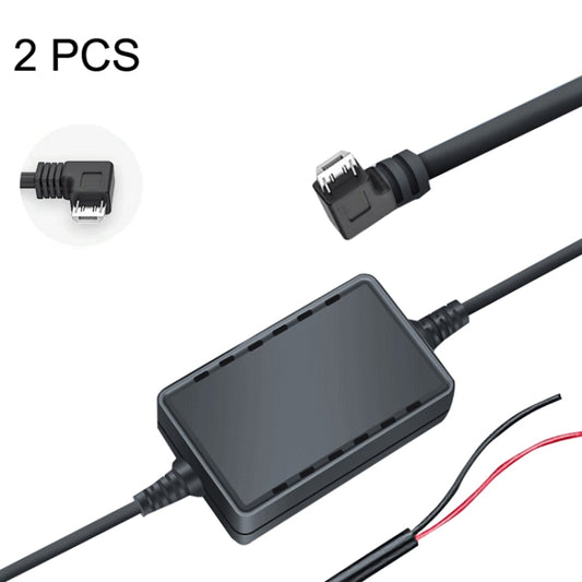2 PCS USB Car Charge 12V To 5V Navigation Instrument Reduction Line(Android Right Bend) - DIY Modified Charger by PMC Jewellery | Online Shopping South Africa | PMC Jewellery