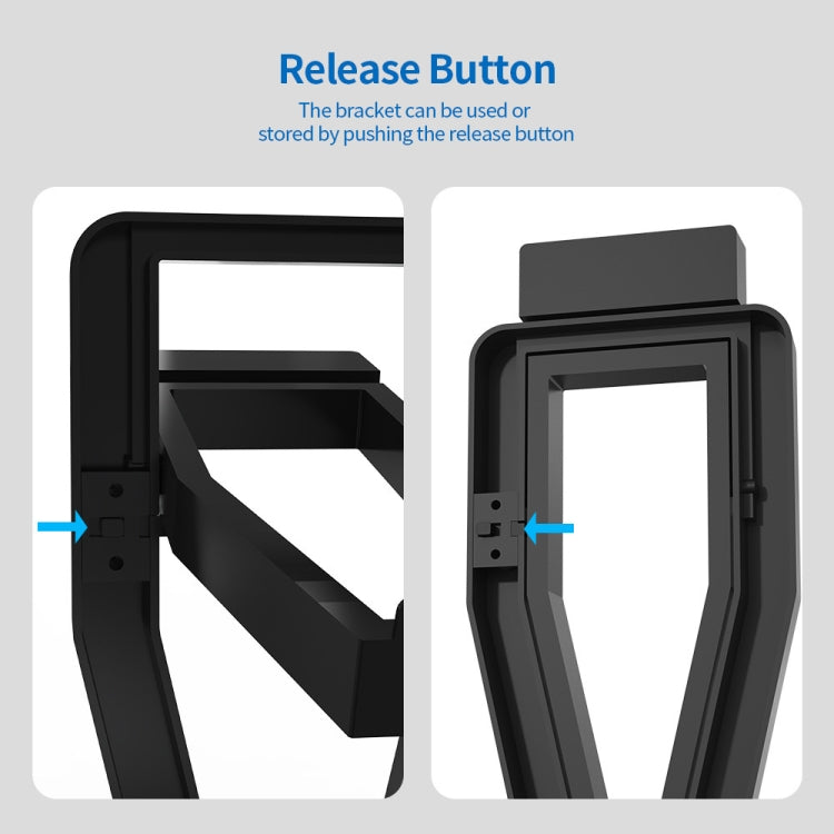 JYS-OC002 VR Bracket Desktop Storage Rack For Oculus Quest 2(Black) - VR Accessories by PMC TechLife | Online Shopping South Africa | PMC TechLife