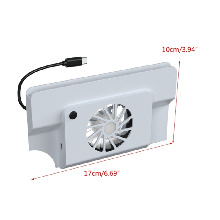 DOBE Console Base Cooling Fan With Storage Card Slot for Switch OLED - free shipping - PMC TechLife - Order now!