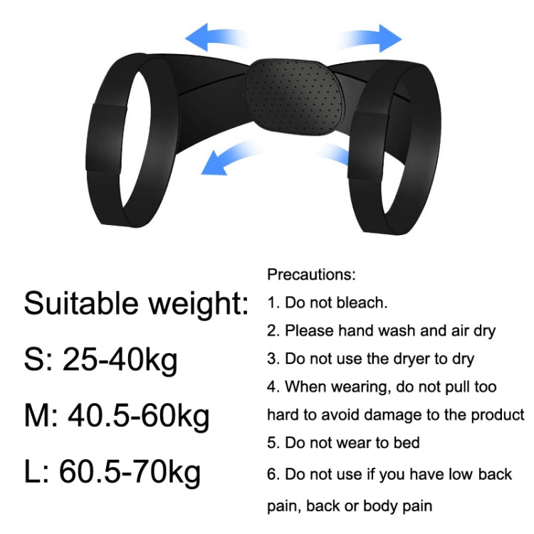 3 PCS Invisible Breathable Anti-hunchback Posture Correction Belt, Size: M(kin Color) - Corrector by PMC Jewellery | Online Shopping South Africa | PMC Jewellery