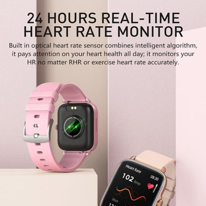 LOANIY Y22 Heart Rate Monitoring Smart Bluetooth Watch, Color: Black - Smart Watches by LOANIY | Online Shopping South Africa | PMC Jewellery | Buy Now Pay Later Mobicred