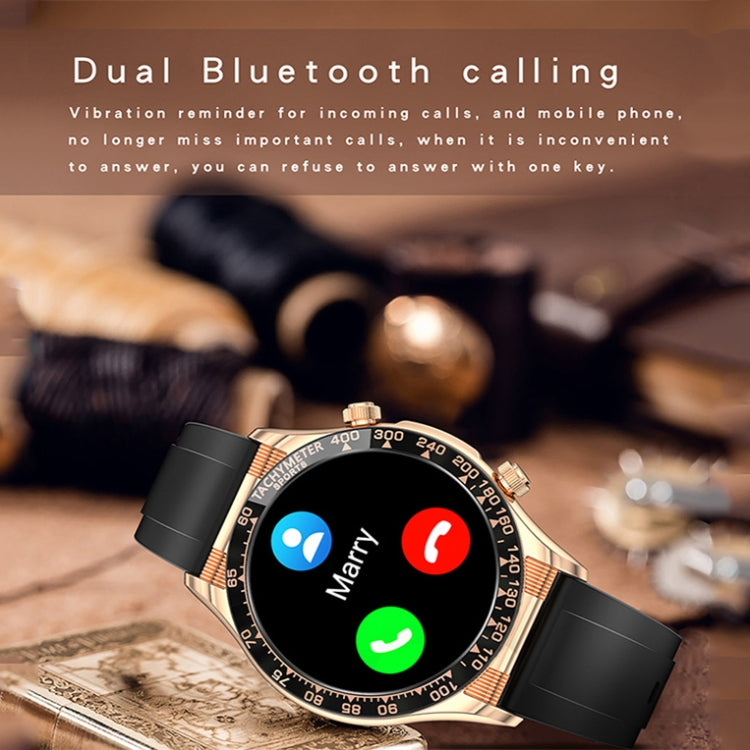 LOANIY E18 Pro Smart Bluetooth Calling Watch with NFC Function, Color: Black Silver Steel - free shipping - PMC TechLife - Order now!