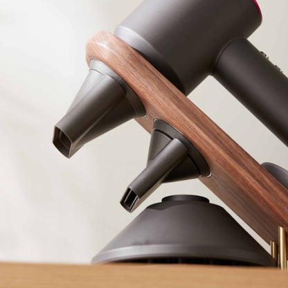 Solid Wood Hair Dryer Storage Bracket For Dyson(Black Walnut) - Dyson Accessories by PMC Jewellery | Online Shopping South Africa | PMC Jewellery