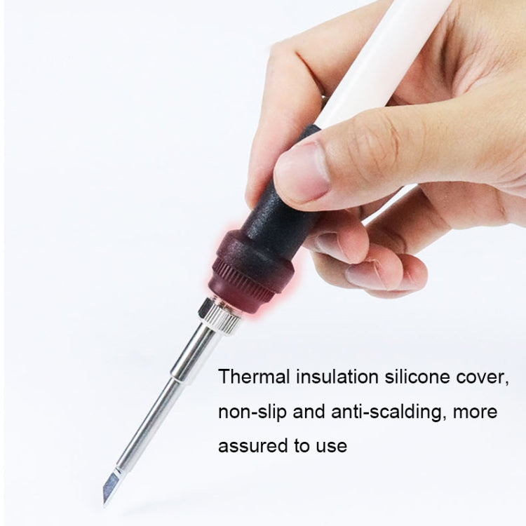 QUECOO 1.3-inch Screen Constant Temperature Soldering Iron, Set: EU Plug (955+P9) - free shipping - PMC TechLife - Order now!