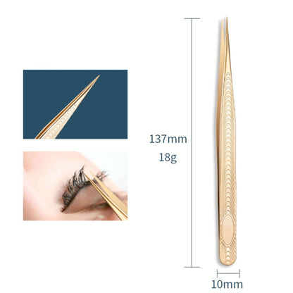 Eyelash Clip Eyelash Tweezers High Precision Eyelash Extension Tool(Peacock Tweezers) - Tools by PMC Jewellery | Online Shopping South Africa | PMC Jewellery