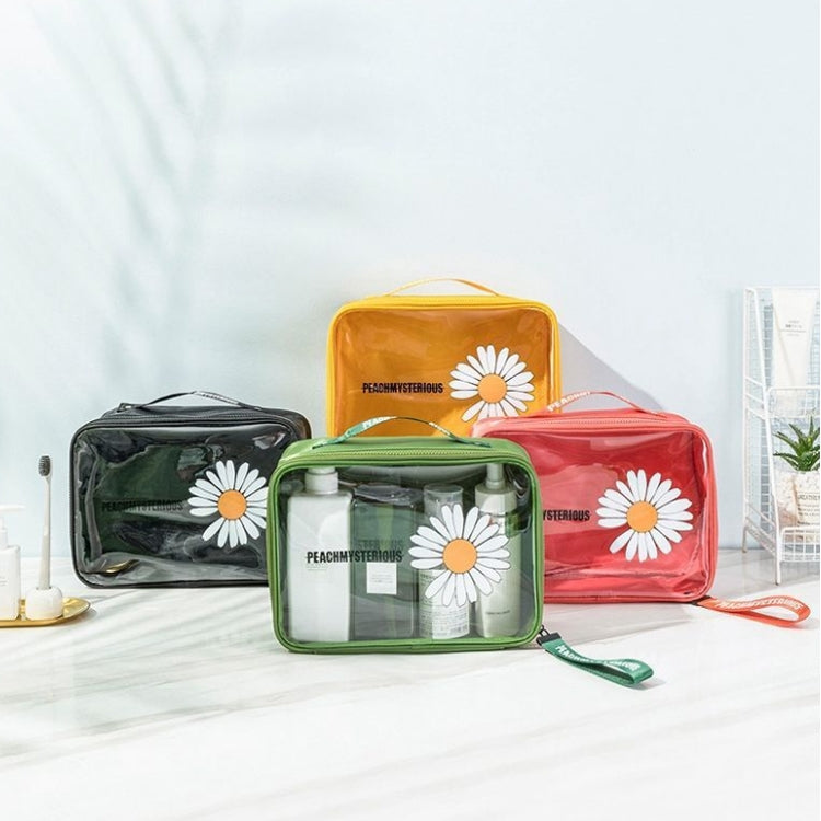 Travel Portable Transparent Large-Capacity Cosmetic Storage Bag, Specification: Small(Mangosteen Black) - Storage Boxes by PMC Jewellery | Online Shopping South Africa | PMC Jewellery