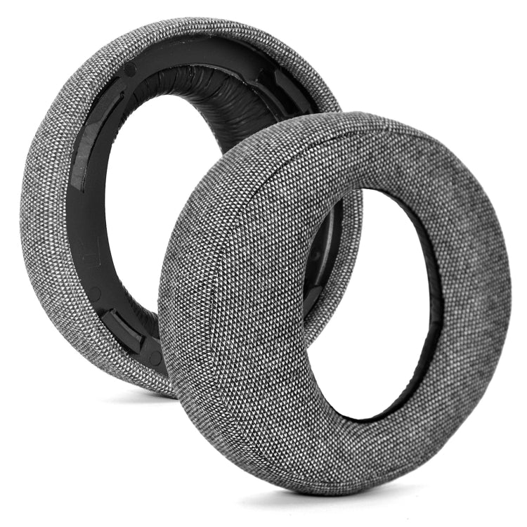 2 PCS Headphone Sponge Cover for SONY PS3 PS4 7.1 Gold,Style: Burlap Grey Earpads - Earmuff & Pad by PMC TechLife | Online Shopping South Africa | PMC TechLife