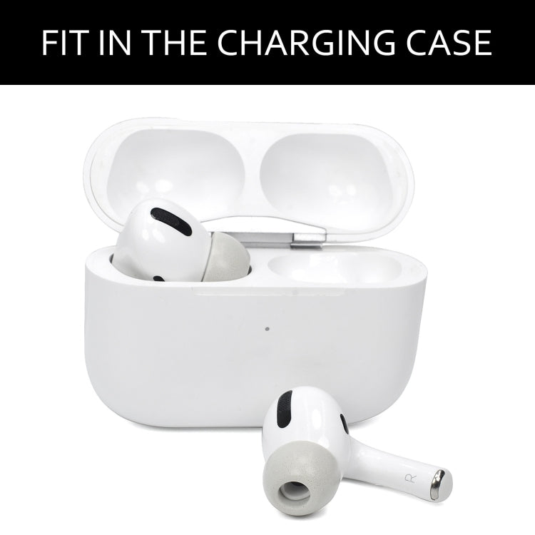 2 PCS Earbuds Memory Foam Ear Caps For TWS Airpods Pro,Size:  Small  Gray - Anti-dust & Ear Caps by PMC TechLife | Online Shopping South Africa | PMC TechLife