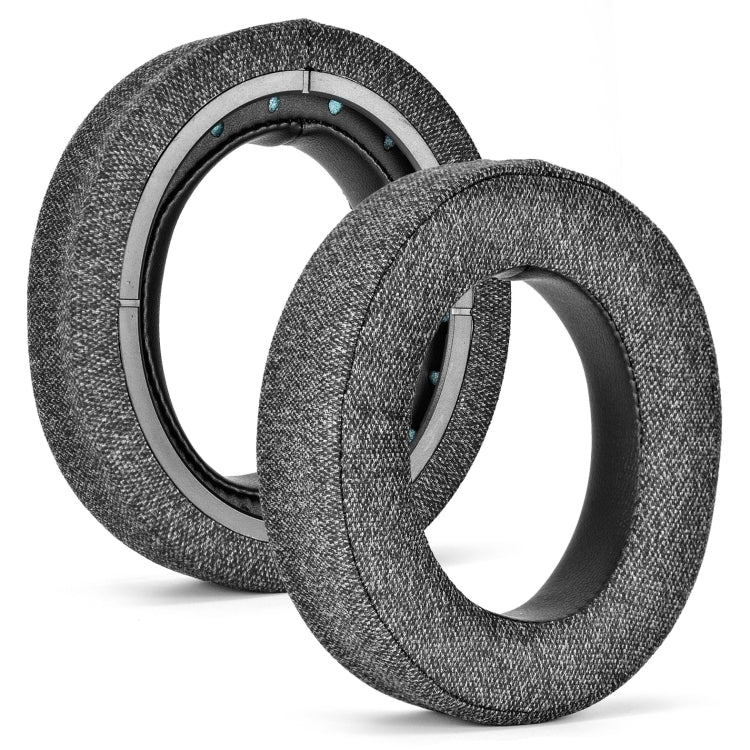 1 Pair Earmuffs Earpads  For CORSAIR HS50 Pro HS60 Pro HS70 Pro(Gray Linen + Leather) - Earmuff & Pad by PMC TechLife | Online Shopping South Africa | PMC TechLife