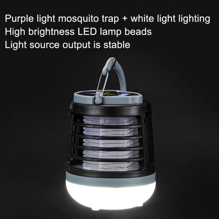Outdoor USB Charging Lighting Mosquito Capture(W882 Brown) - Repellents by null | Online Shopping South Africa | PMC Jewellery