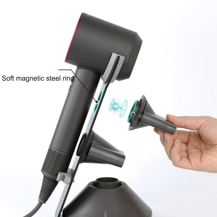 Punch Free Standing Hair Dryer Stand For Dyson 003 Black - Hair Dryers & Accessories by PMC Jewellery | Online Shopping South Africa | PMC Jewellery