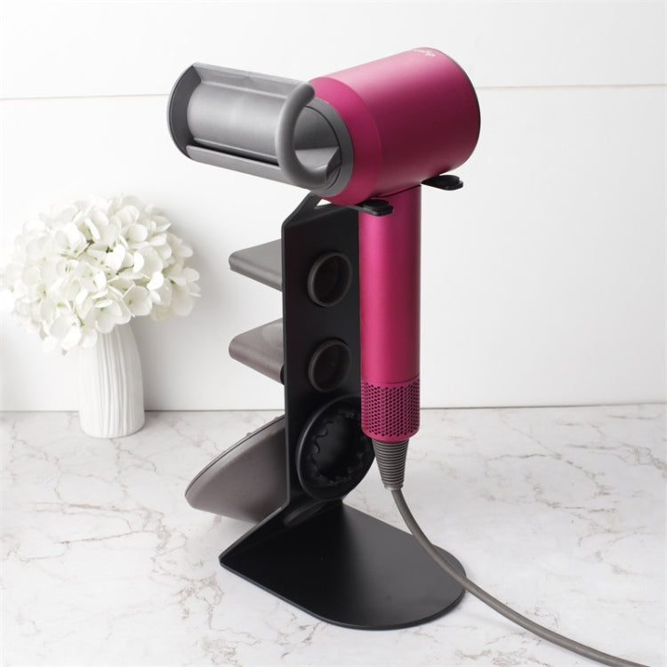 Punch Free Standing Hair Dryer Stand For Dyson 004 Black - free shipping - PMC TechLife - Order now!