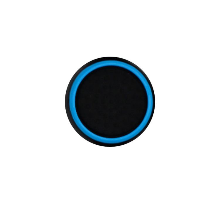 10 PCS Gamepad Silicone Luminous Button Cap Rocker Cap For PS5/PS4/PS3/ONE/360/PRO/series X/S(Black Light Blue) - Cases by PMC TechLife | Online Shopping South Africa | PMC TechLife