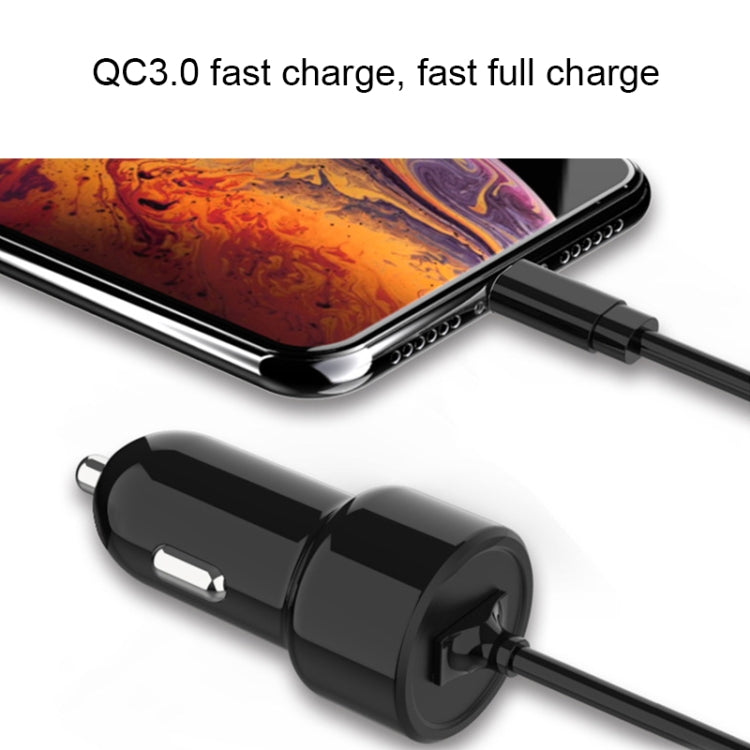 IBD321-Q3 Universal Fireproof Mobile Phone Car Charger, Model: QC3.0 18W - Car Charger by PMC TechLife | Online Shopping South Africa | PMC TechLife