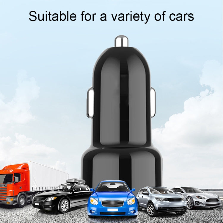 IBD321-Q3 Universal Fireproof Mobile Phone Car Charger, Model: 2.4A+12W - Car Charger by PMC TechLife | Online Shopping South Africa | PMC TechLife