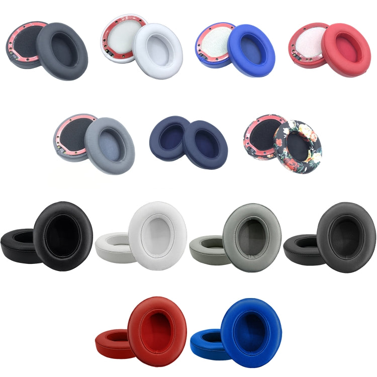 2 PCS Leather Soft Breathable Headphone Cover For Beats Studio 2/3, Color: Red - Earmuff & Pad by PMC TechLife | Online Shopping South Africa | PMC TechLife