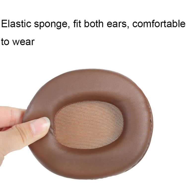 2 PCS Headset Sponge Earmuffs For SONY MDR-7506 / V6 / 900ST, Color: White Stitching - Earmuff & Pad by PMC TechLife | Online Shopping South Africa | PMC TechLife