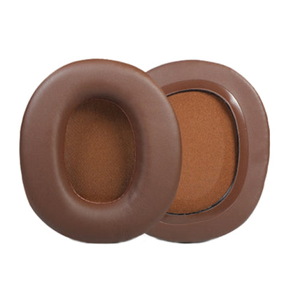 2 PCS Headset Sponge Earmuffs For SONY MDR-7506 / V6 / 900ST, Color: Brown Bright - Earmuff & Pad by PMC Jewellery | Online Shopping South Africa | PMC Jewellery