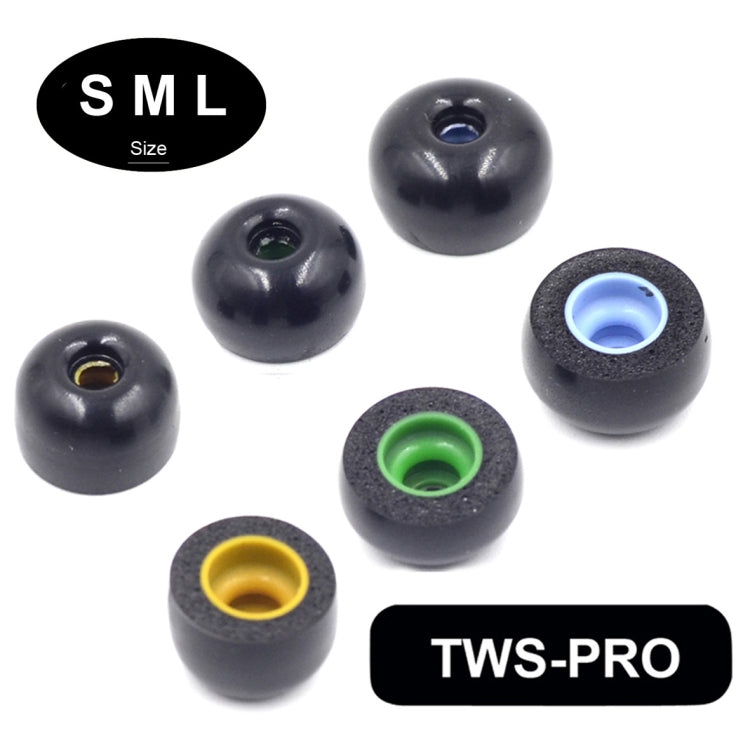 6 PCS Memory Foam Earplugs For TWS Jabra Elite 65T Sony WF-1000XM3 Real Wireless Headset Small - Anti-dust & Ear Caps by PMC TechLife | Online Shopping South Africa | PMC TechLife