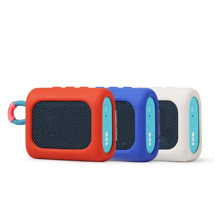 For JBL GO3 Dust-proof Silicone Case Anti-fall Speaker Case(Red) - Protective Case by PMC Jewellery | Online Shopping South Africa | PMC Jewellery