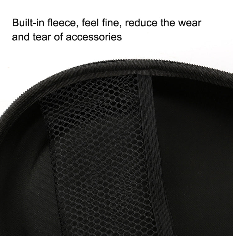 Universal Headphone Organizer Headphone Storage Bag Without Carabiner,Color: Black - Protective Case by PMC TechLife | Online Shopping South Africa | PMC TechLife