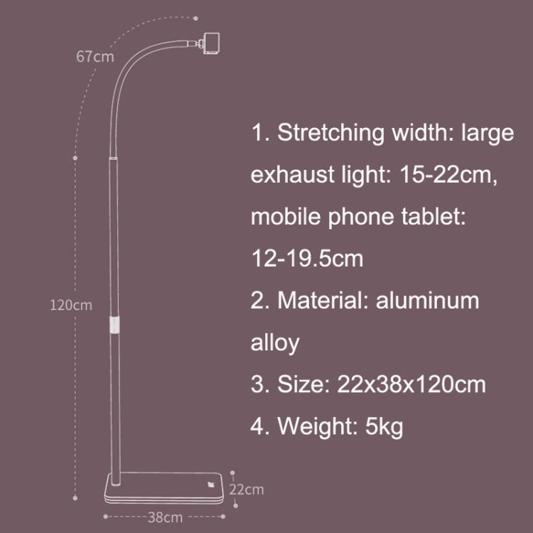 SSKY L32 Home Telescopic Bed Landing Stand Big Row Lamp Bracket - Lazy Bracket by SSKY | Online Shopping South Africa | PMC Jewellery