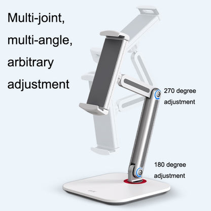 SSKY X38 Desktop Phone Tablet Stand Folding Online Classes Support, Style: Long Arm Version (Black) - Desktop Holder by SSKY | Online Shopping South Africa | PMC Jewellery