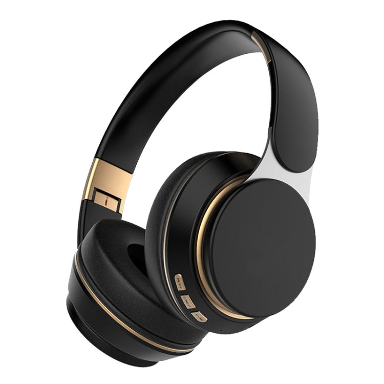 FG-07S Foldable Wireless Headset With Microphone Support AUX/TF Card(Black) - Headset & Headphone by PMC TechLife | Online Shopping South Africa | PMC TechLife