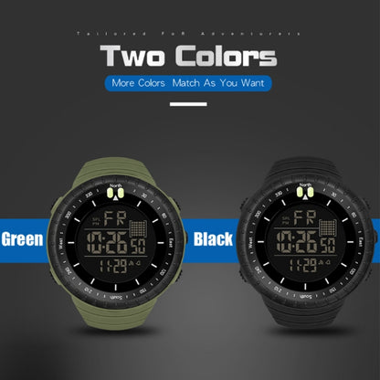 SYNOKE 9648-B Men Outdoor Waterproof Luminous Sports Electronic Watch(Black) - LED Digital Watches by SYNOKE | Online Shopping South Africa | PMC Jewellery | Buy Now Pay Later Mobicred