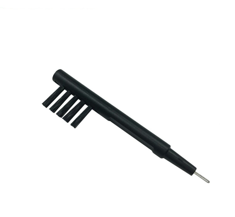 2 PCS 3 In 1 Hearing Aid Cleaning Brush with Wax Loop and Battery Magnet(Black) - Others by PMC Jewellery | Online Shopping South Africa | PMC Jewellery