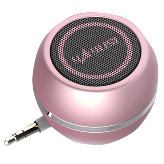 Yayusi A5 Mobile Phone Computer Plug In Audio Mini External Speaker, Color: Rose Gold - Mini Speaker by Yayusi | Online Shopping South Africa | PMC Jewellery