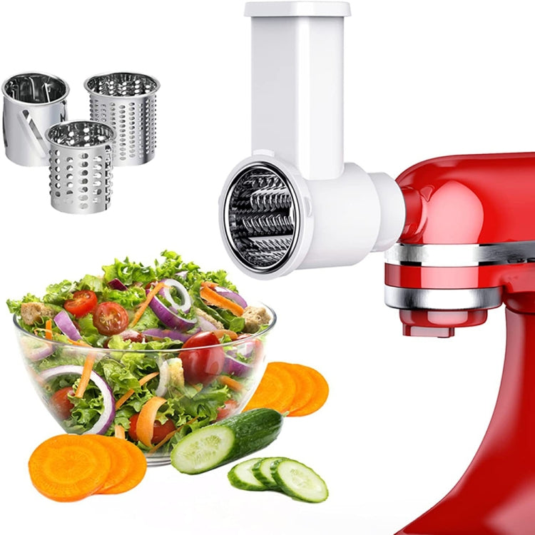 For KitchenAid 4.5QT/5QT Vertical Mixer Kitchen Vegetable Slicer and Grater(KA-006) - Food Disposer Parts by PMC TechLife | Online Shopping South Africa | PMC TechLife | Buy Now Pay Later Mobicred
