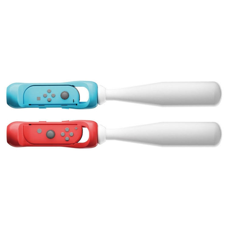 For Nintendo Switch OLED IPLAY HBS-363 Baseball Grip Assembly Gamepad Game Accessories(Red Blue) - Cases by PMC TechLife | Online Shopping South Africa | PMC TechLife