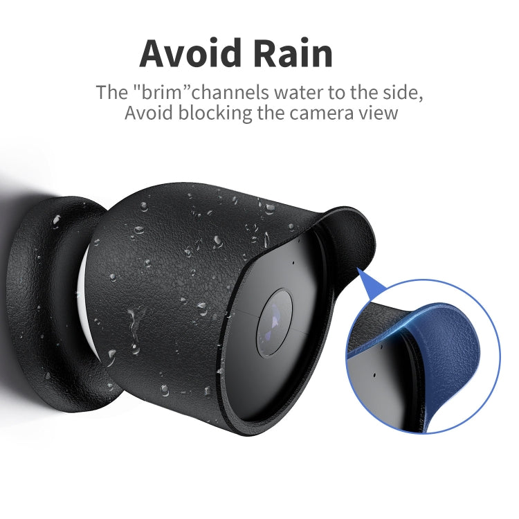 For Google Nest Camera Outdoor Silicone Water-Resistant Protective Cover(White) - Camera Cases by PMC TechLife | Online Shopping South Africa | PMC TechLife
