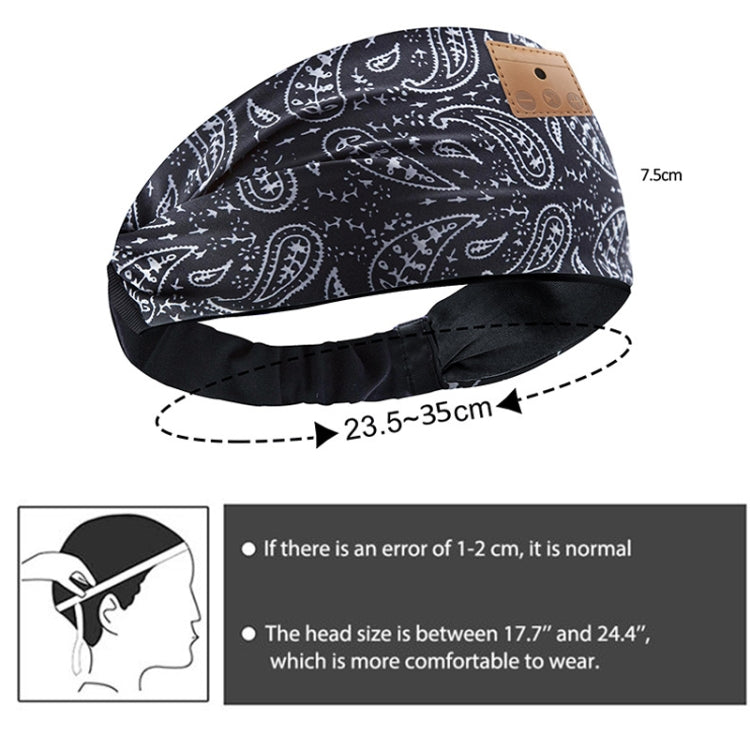 Sleep Headphones Wireless Headband for Training Yoga Running Sleeping Meditation(Deep Blue) - Eye Masks by PMC TechLife | Online Shopping South Africa | PMC TechLife