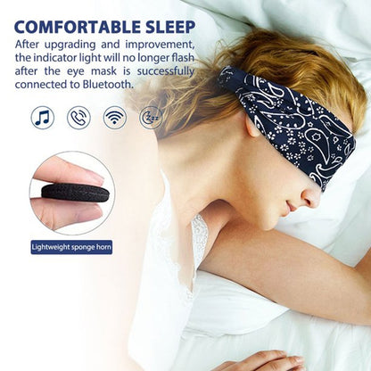 Sleep Headphones Wireless Headband for Training Yoga Running Sleeping Meditation(Deep Blue) - Eye Masks by PMC Jewellery | Online Shopping South Africa | PMC Jewellery