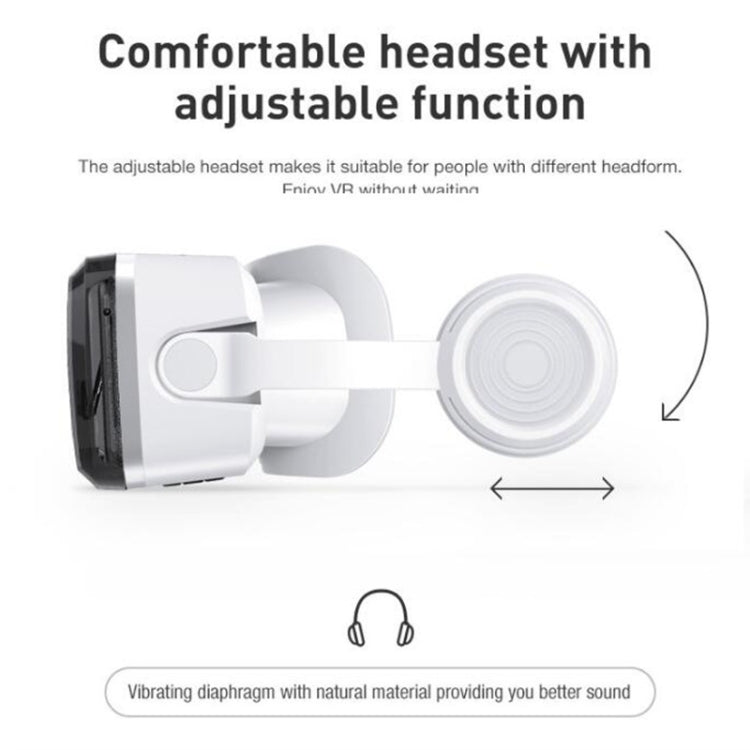 VRSHINECON G04BS 3D Virtual Reality Helmet VR Glasses With Bluetooth Headset - free shipping - PMC TechLife - Order now!
