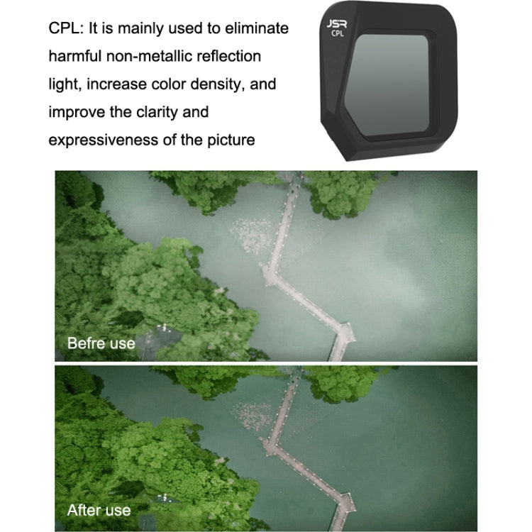JSR JSR-1008 For DJI Mavic 3 Classic Youth Edition Drone Filter, Style: CPL - Mavic Lens Filter by JSR | Online Shopping South Africa | PMC TechLife