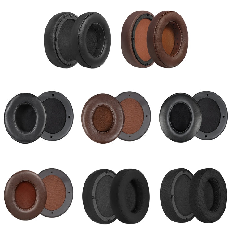 For Edifier W855BT 1pair Headset Soft and Breathable Sponge Cover, Color: Black Lambskin - Earmuff & Pad by PMC TechLife | Online Shopping South Africa | PMC TechLife