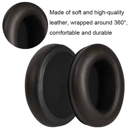 For Sennheiser Momentum 1pair Soft Comfortable Headset Sponge Cover, Color: Black Protein - Earmuff & Pad by PMC Jewellery | Online Shopping South Africa | PMC Jewellery