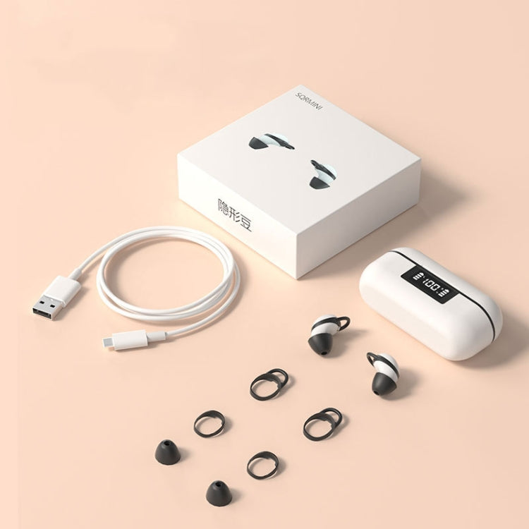 X999 Mini Wireless Noise Reduction With Digital Display Charging Bin Bluetooth Earphone(Skin Color) - Bluetooth Earphone by PMC TechLife | Online Shopping South Africa | PMC TechLife