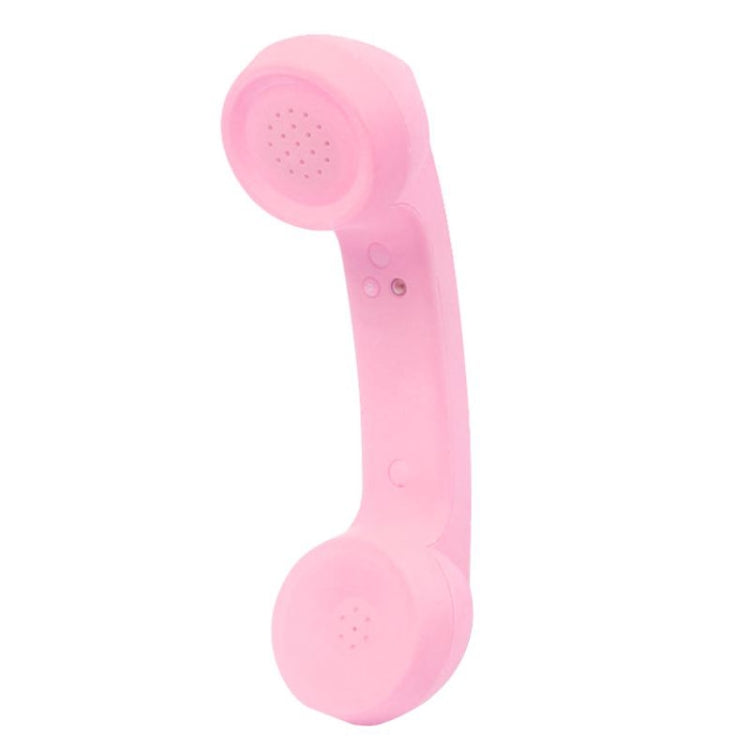 Bluetooth Wireless Connection Retro Microphone External Mobile Phone Handset(Pink) - Bluetooth Earphone by PMC TechLife | Online Shopping South Africa | PMC TechLife
