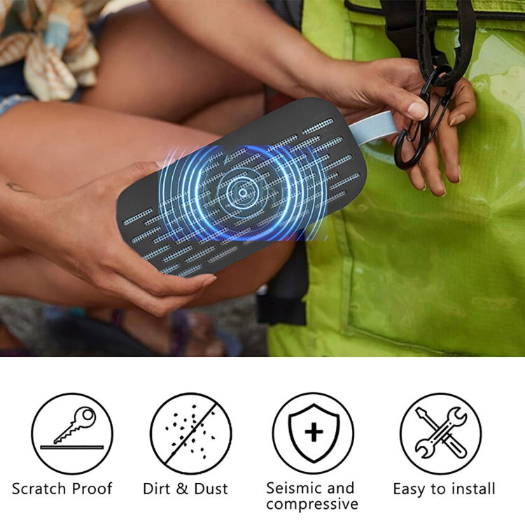 EBSC2131 For Bose Soundlink Flex Bluetooth Speaker Dustproof Silicone Protective Cover(Black) - Protective Case by PMC TechLife | Online Shopping South Africa | PMC TechLife